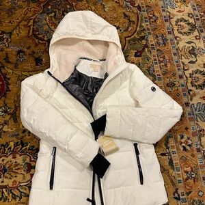 Michael Kors White Quilted Jacket
